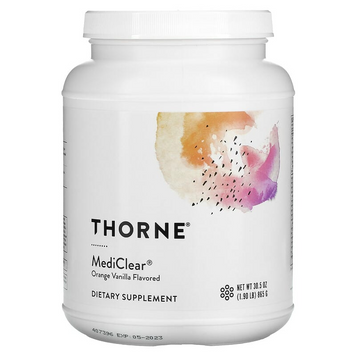 Детокс-комплекс для печінки Thorne MediClear - Апельсин-Ваніль, 865 г, фото
