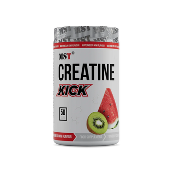 🍉🥝MST Nutrition, Креатин, Creatine Kick 7 in 1, (7 креатинів в 1), кавун-ківі, 500 г (MST-16189), фото
