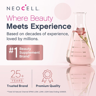 Мультиколагенові біопептиди з біотином NeoCell Multi Collagen + Biotin Protein | фруктовий пунш - 473 мл, фото