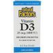 Natural Factors NFS-01055 Вітамін D3, Vitamin D3 Drops, Natural Factors, 1000 МО, 15 мл (NFS-01055) 1
