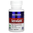 Enzymedica, SerraGold, высокоэффективная серрапептаза, 60 капсул (ENZ-26300), фото