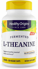 Healthy Origins, L-теанін, 100 мг, 90 капсул (HOG-17002), фото