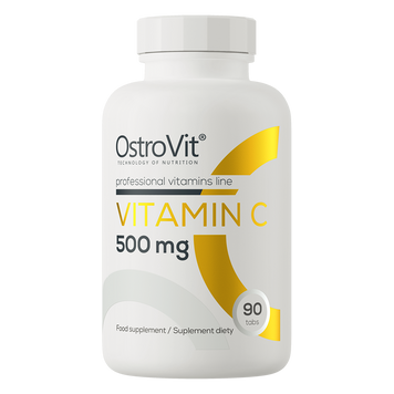 Витамин C 500 мг OstroVit Vitamin C - 90 таблеток, фото