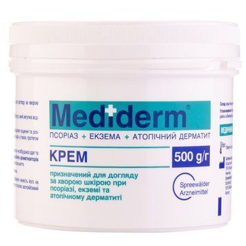 Крем при псоріазі та екземі Mediderm пом&rsquo;якшуючий - 1000 г, фото