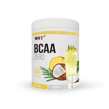 MST Nutrition, Комплекс амінокислот, BCAA Zero, смак піна колада, 90 порцій, 540 г (MST-16067), фото