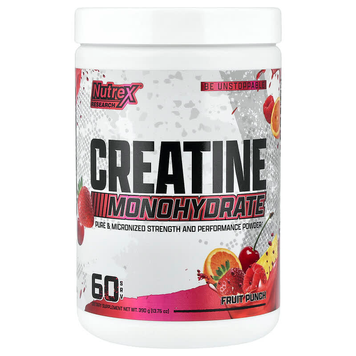 Моногидрат креатина Nutrex Research Creatine Monohydrate | фруктовый пунш - 390 г, фото