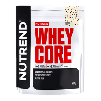 Nutrend, 100% Whey Core, печенье, 900 г (NUT-17143), фото