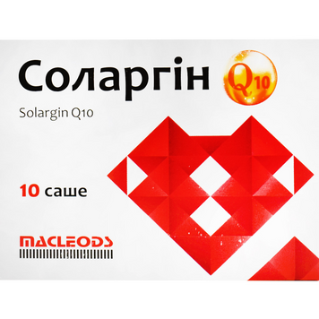 Соларгін Q10, порошок в саше, 10 шт по 10 г, Tirupati Lifesciences (TLP-13181), фото