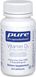 Pure Encapsulations PE-00819 Pure Encapsulations, Витамин Д3, 1000 МЕ, 60 капсул (PE-00819) 1
