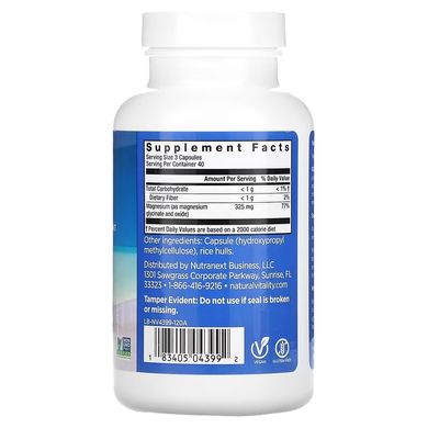 Natural Vitality, CALM, Магний глицинат, 108 мг, 120 капсул (PTG-04399), фото