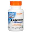 Doctor's Best, L-теанін з Suntheanine, 150 мг, 90 вегетаріанських капсул (DRB-00197)