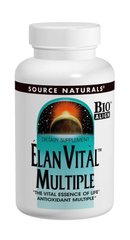 Мультивітаміни, Elan Vital, Source Naturals, 60 таблеток (SNS-00059), фото
