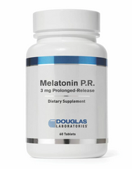 Мелатонин, Melatonin, Douglas Laboratories, длительное высвобождение, 3 мг, 60 таблеток (DOU-00518), фото