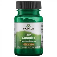 DIM комплекс, Ultra DIM Complex, Swanson, 100 мг, 30 капсул (SWV-02119), фото