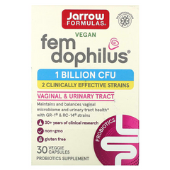 Jarrow Formulas, Fem Dophilus, добавка для жінок, 30 рослинних капсул (JRW-03041), фото