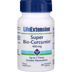 Куркумін, Super Bio-Curcumin, Life Extension, 400 мг, 30 капсул (LEX-46703), фото