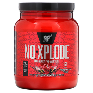 BSN, N.O.-Xplode, Legendary Pre-Workout, зі смаком фруктового пуншу, 1100 г (BSN-00151), фото