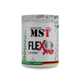 MST Flex Pro, Комплекс для суглобів з колагеном, зелене яблуко, 40 порцій, 420 г (MST-16577), фото