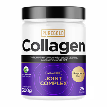 Pure Gold, Collagen Joint Complex, малина, 300 г (PGD-91115), фото