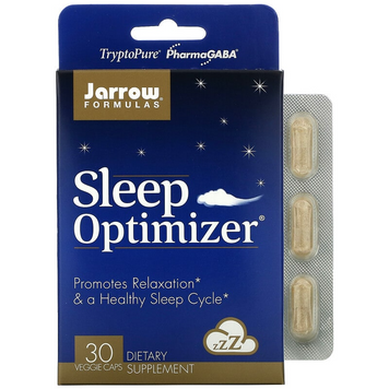 Jarrow Formulas, Sleep Optimizer, 30 вегетеріанскіх капсул (JRW-29048), фото