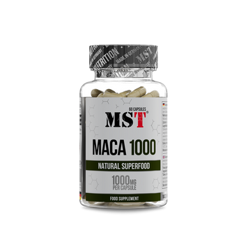 MST, Maca (Мака), 1000 мг, 60 капсул (MST-16441), фото
