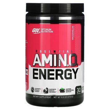 Optimum Nutrition, Essential Amin.O. Energy, арбуз, 270 г (OPN-02667), фото