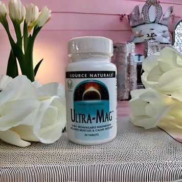 Source Naturals, Ultra-Mag, Ультра магний и витамин В6, 30 таблеток (SNS-46019), фото