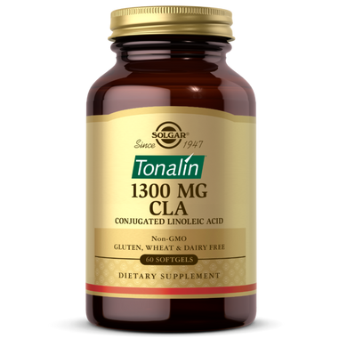Solgar, Tonalin CLA, конъюгированная линолевая кислота (КЛК), 1300 мг, 60 мягких гелевых капсул (SOL-02714), фото