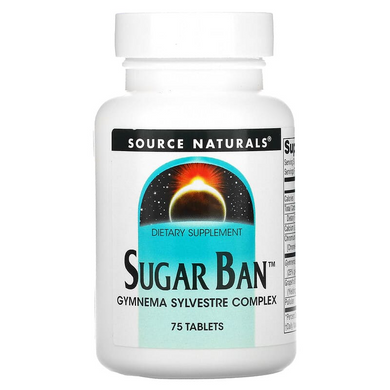 Source Naturals, Sugar Ban, 75 таблеток (SNS-00789), фото