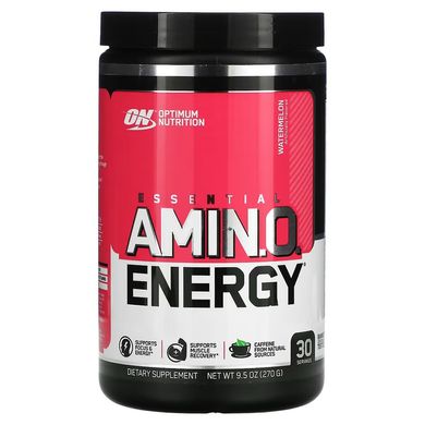 Optimum Nutrition, Essential Amin.O. Energy, арбуз, 270 г (OPN-02667), фото