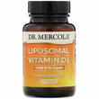Dr. Mercola, Ліпосомальний вітамін D3, 10 000 МО, 90 капсул (MCL-03201)
