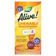 Дитячі мультивітаміни Nature's Way Alive! Chewable Multivitamin Kids | апельсин і ягоди - 120 жувальних таблеток