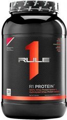 Rule 1, Protein R1, клубника со сливками, 1100 г (816674), фото
