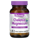 Bluebonnet Nutrition BLB-00682 Bluebonnet Nutrition, хелатний магній, 100 мг, 60 рослинних капсул (BLB-00682)