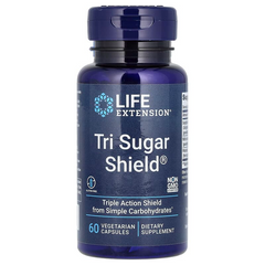 Life Extension, Tri Sugar Shield, 60 растительных капсул (LEX-18036), фото
