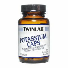Калий, Potassium Caps, Twinlab, 90 капсул (TWL-01033), фото