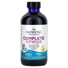 Nordic Naturals, Complete Omega, з лимонним смаком, 237 мл (NOR-02773), фото