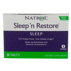 Здоровый сон, Natrol, 20 таблеток, (NTL-00502), фото