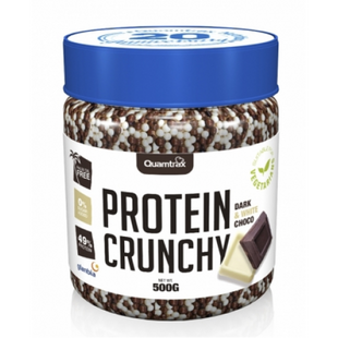 Quamtrax, Protein Crunchy balls, Dark & ​​White Choco, 500 г (816268), фото