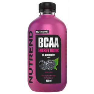 Nutrend, BCAA Energy Drink, ежевика, 330 мл - 1/8 (821103), фото