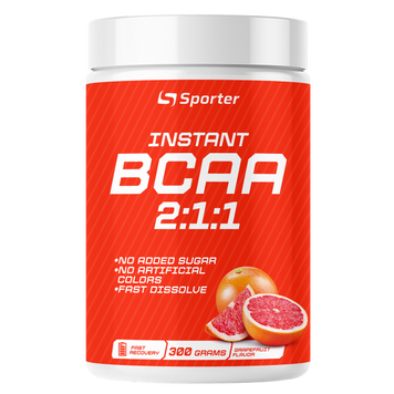 Sporter, BCAA Instant, грейпфрут, 300 г (SPO-72150), фото