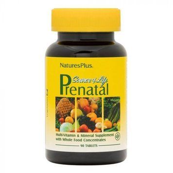 NaturesPlus, Мультивітаміни для вагітних, Source of Life Prenatal, 90 таблеток (NAP-03091), фото