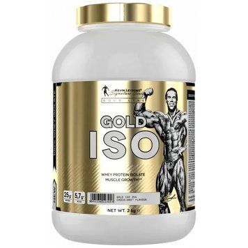 Ізолят сироваткового протеїну Kevin Levrone Gold Iso | кава фрапе - 2000 г, фото