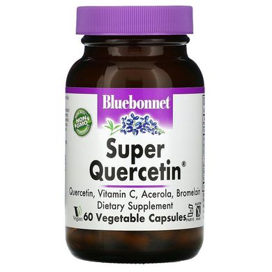 Bluebonnet Nutrition, Super Quercetin, 60 растительных капсул (BLB-00552), фото