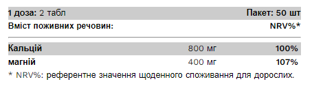 Pure Gold, CA-MG, кальцій та магній, 100 таблеток (PGD-90810), фото