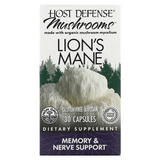 Host Defense Mushrooms™ FPI-03161 Host Defense, Mushrooms™, ежовик гребенчатый, 30 вегетарианских капсул (FPI-03161)
