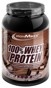 IronMaxx, 100% Whey Protein, молочный шоколад, 900 г (815140), фото