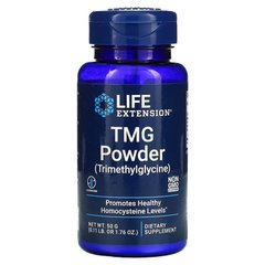 Life Extension, TMG порошок (триметилгліцин), 50 г (LEX-34905), фото