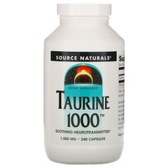 Source Naturals, Таурин, 1000 мг, 240 капсул (SNS-02069), фото