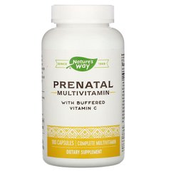 Nature's Way, мультивитамины для беременных с буферизованным витамином C, 180 капсул (NWY-45130), фото